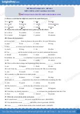 Đề thi giữa kì 2 Tiếng Anh 7 Global Success - Đề số 4